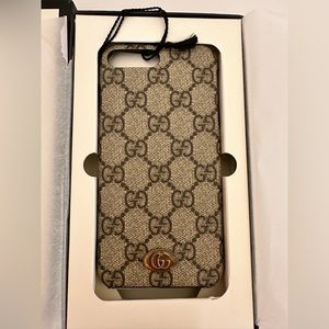 Authentic Gucci iphone case 8 plus